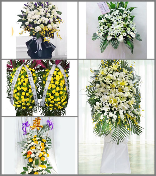 福建莆田仙游县菜溪乡园宅村白事花篮预定